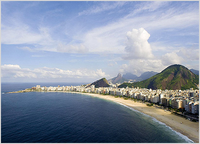 Sunset at Arpoador Beach